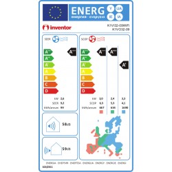 Inventor KING Plus K2VI32-09WFI/ K2VO32-09 Κλιματιστικό 9.000 BTU/h